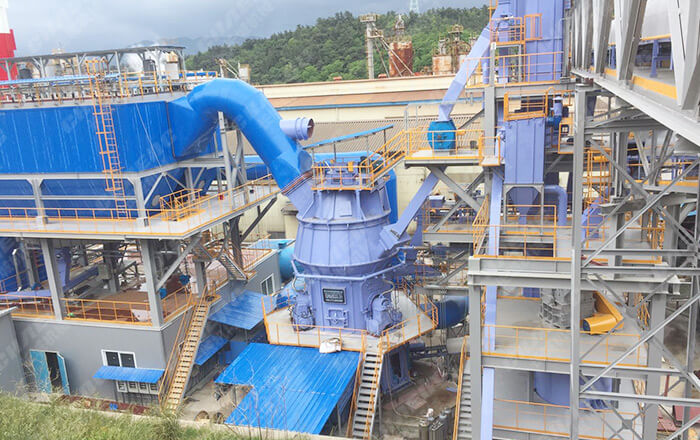 韓國浦項鋼鐵年產30萬噸礦渣生產線